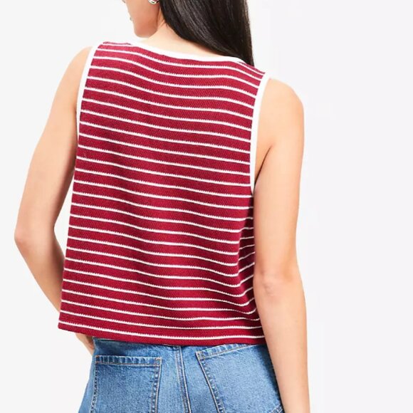 Ann Taylor Tie Vest Top - Picture 3 of 4